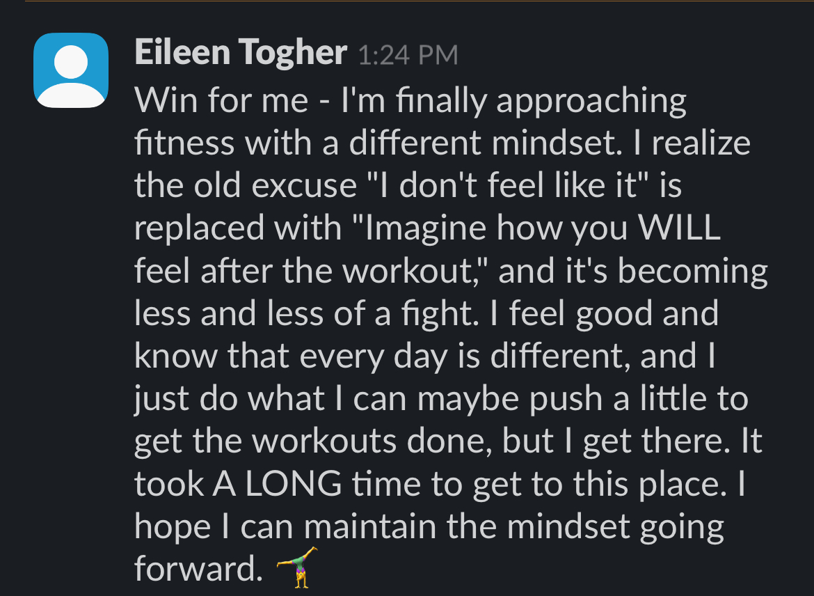 Positive testimonials