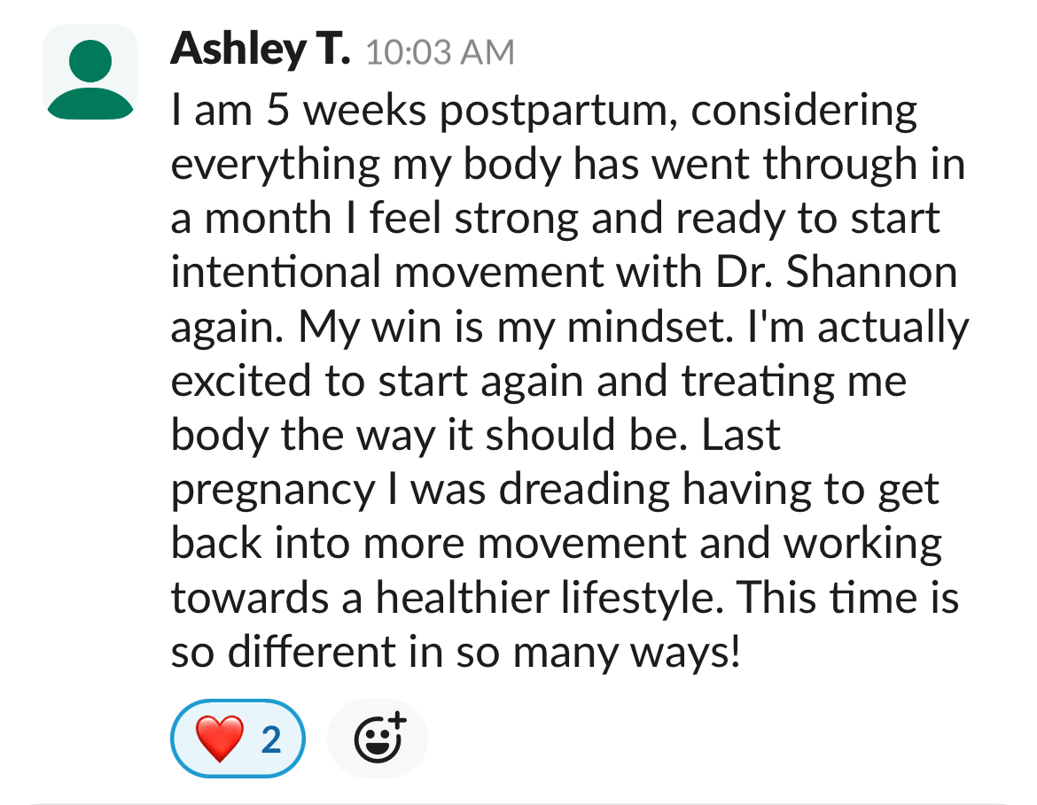 Positive testimonials
