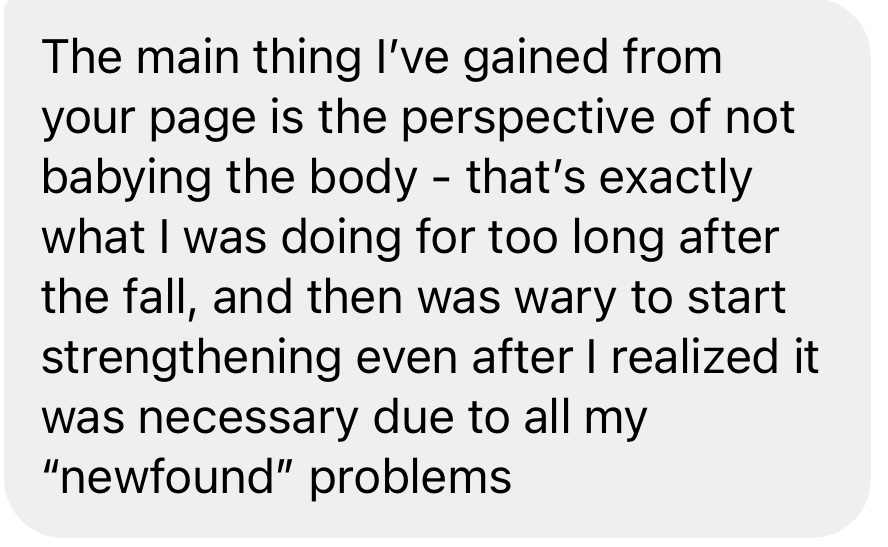Positive testimonials
